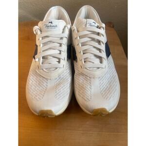 Tracksmith Eliot Runner Shoe Ivory/Navy M7.5 W9 Unisex